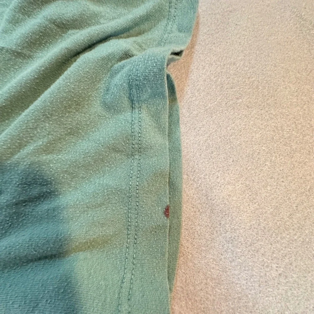 Old Navy Mens XXL Green Get Out There Explore More Graphic T-Shirt Soft Washed - Picture 4 of 7